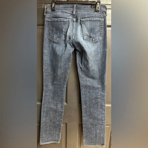 Citizens of Humanity Women’s Jeans Size 28 Ava Low Waist Straight Leg Stretch - Picture 2 of 15